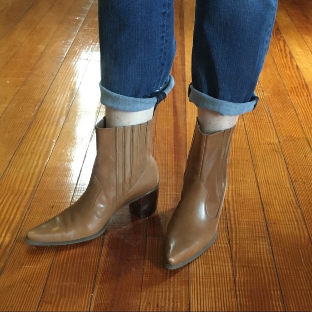 Kenneth Cole Reaction Ankle Boots Genuine Leather